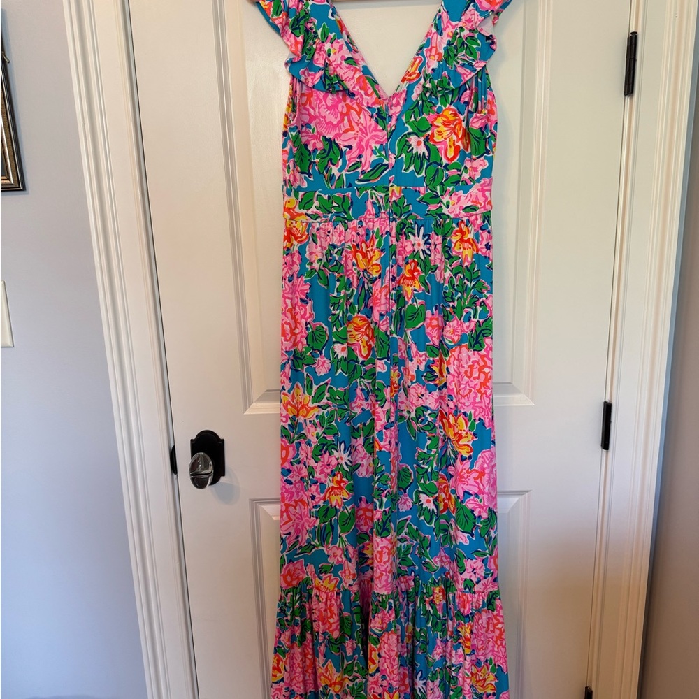 Lilly PulitzerMaxi Dress with Ruffle Straps